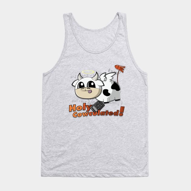 Holy Cowculated! Tank Top by Albazcythe